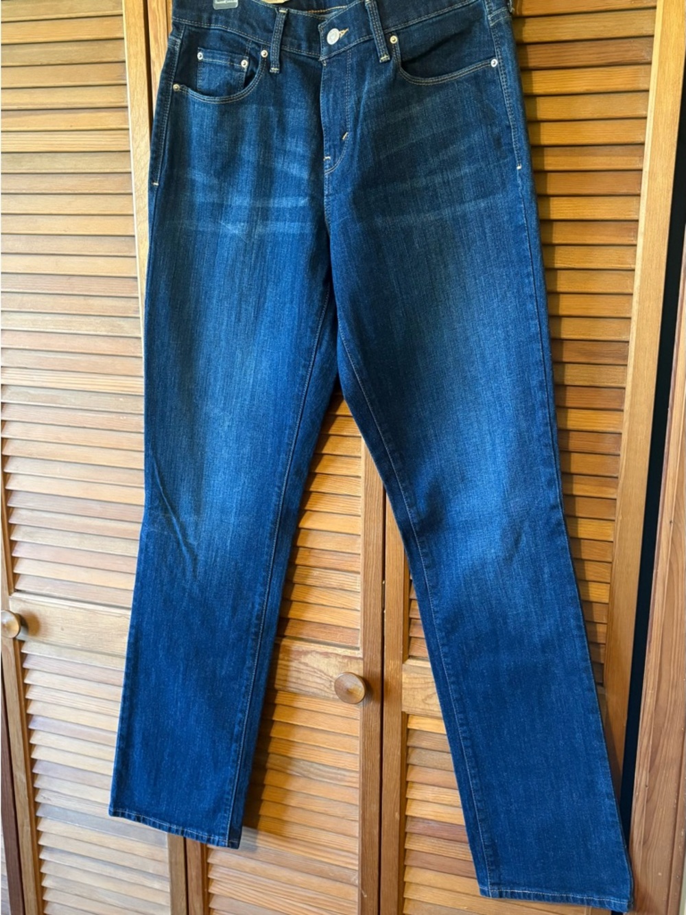 Levi's Dark Indigo Straight-Leg Jeans